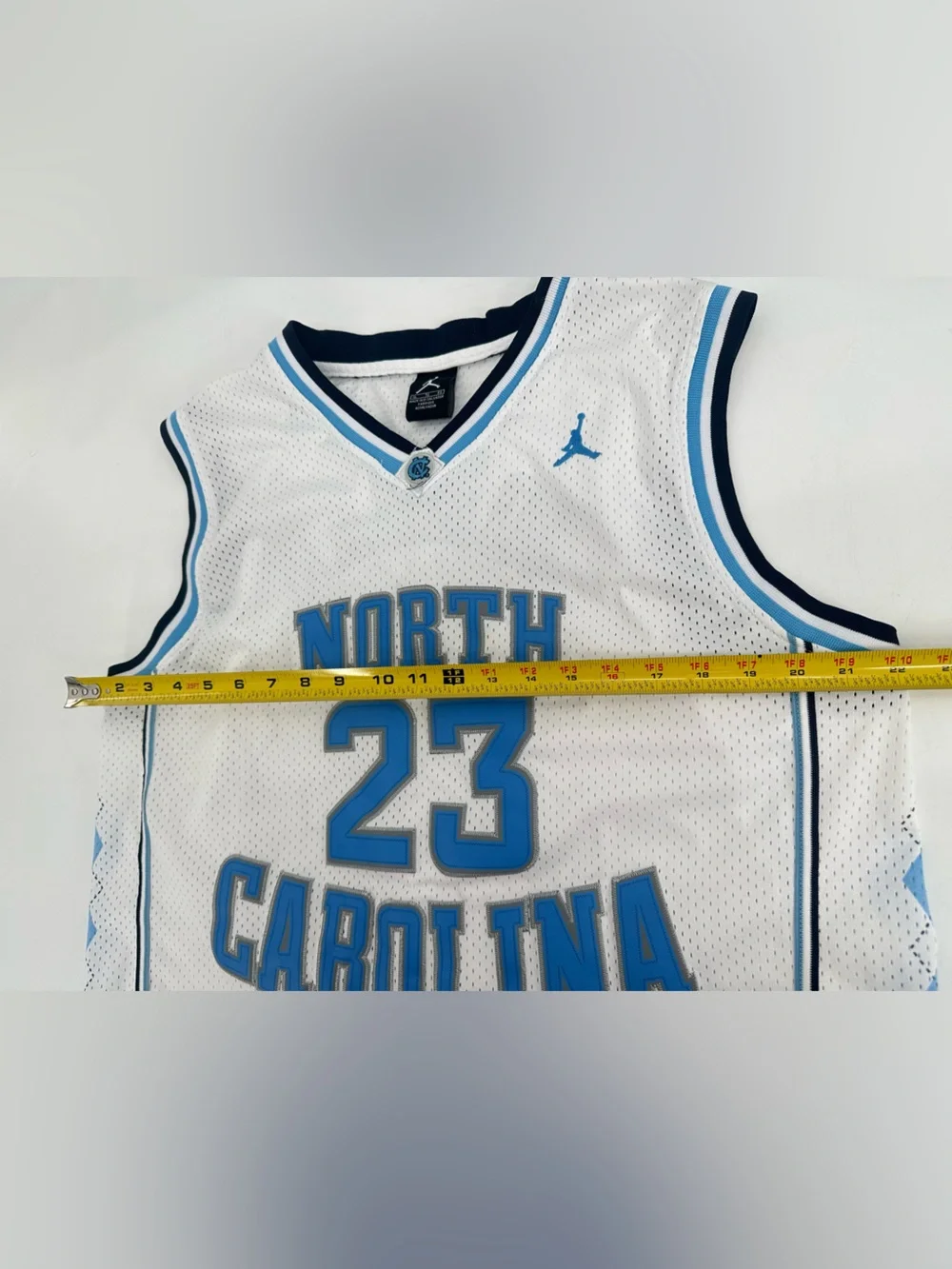 Jordan Michael Jordan North Carolina Basketball Jersey Mens Size XL White #23